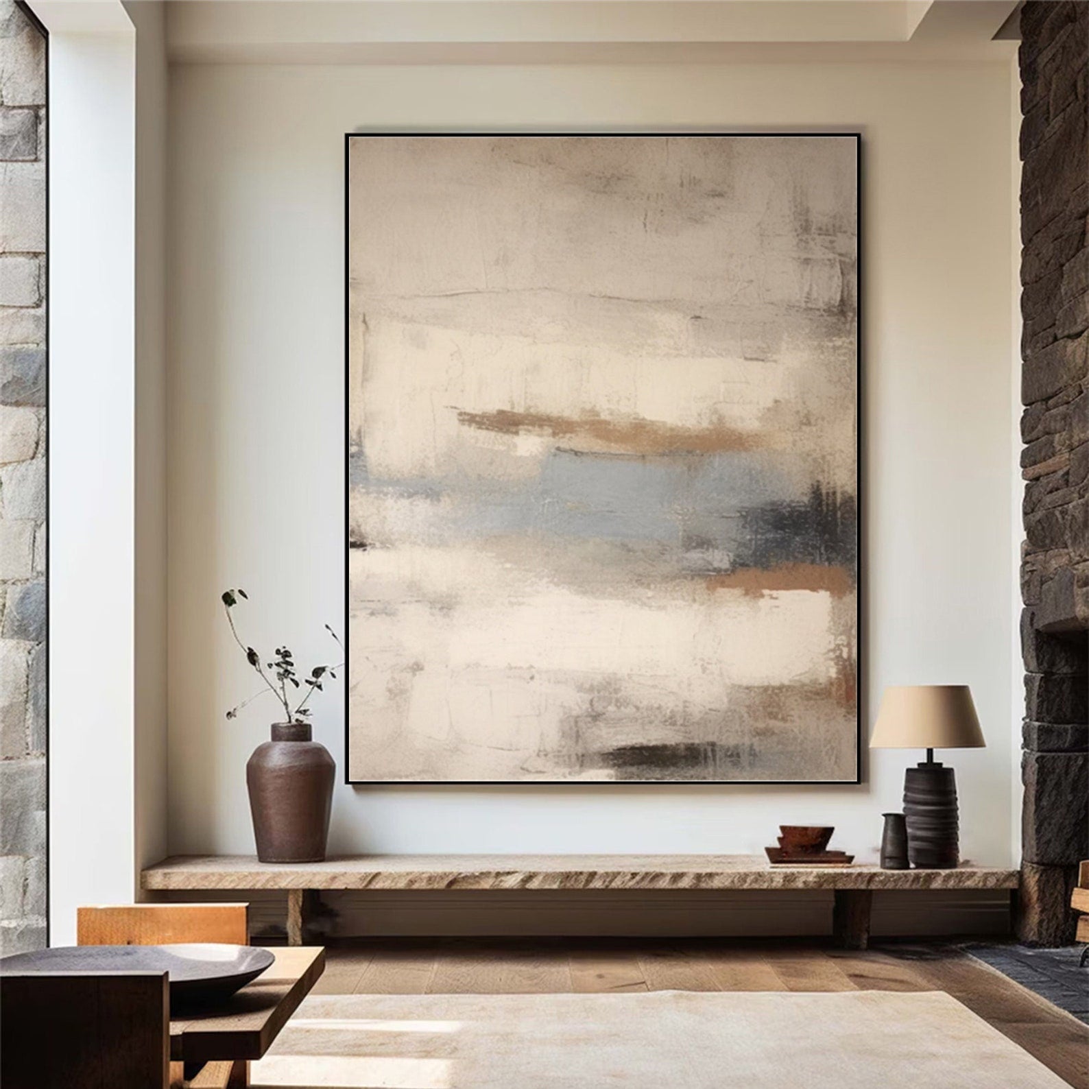 Dune Whisper Digital Wall Painting
