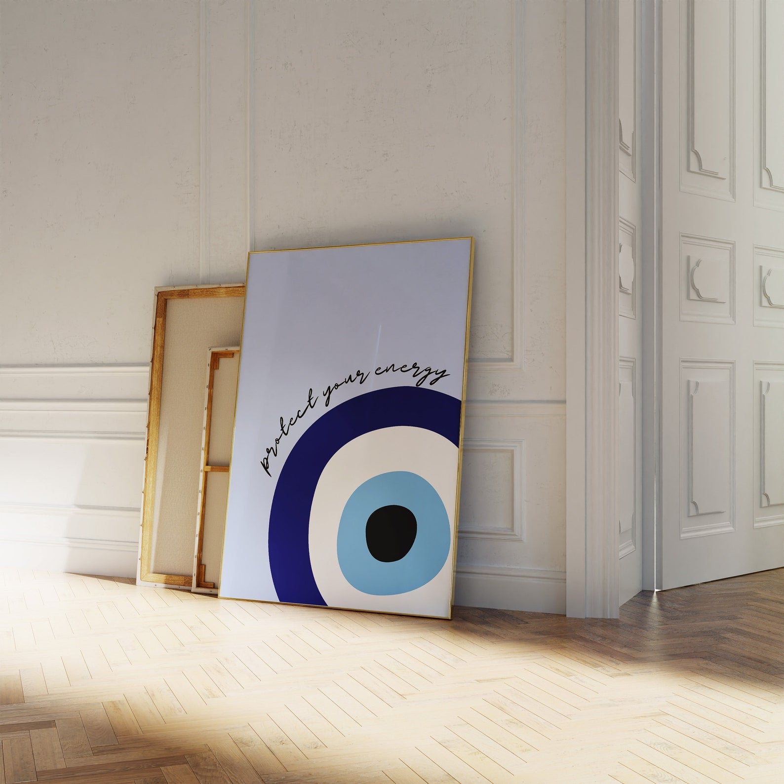 Aura Evil Eye Digital Art Poster