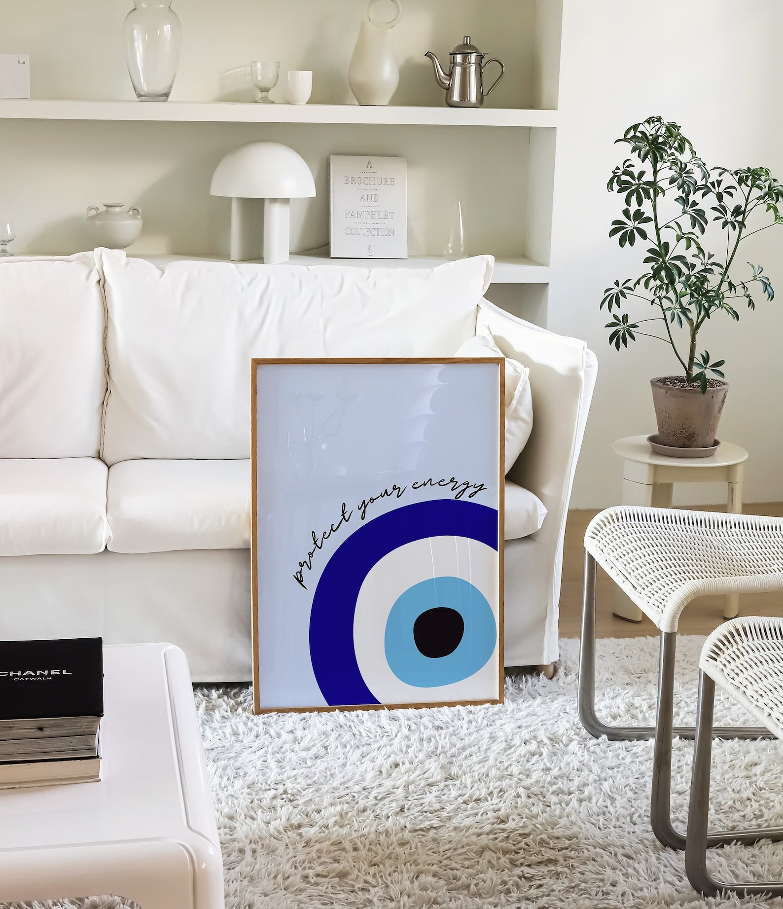 Aura Evil Eye Digital Art Poster