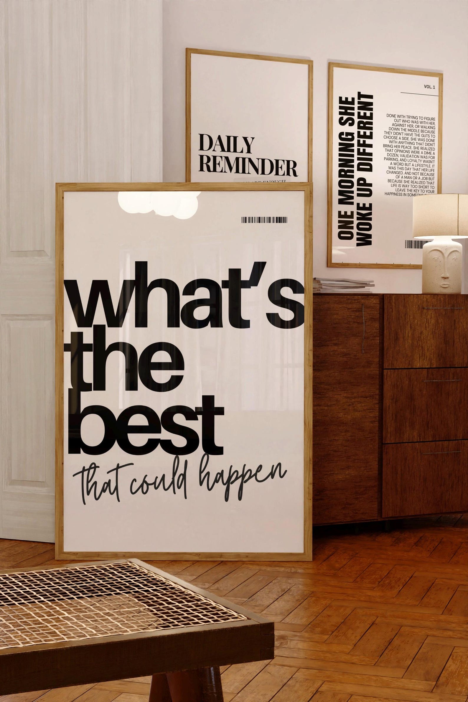 What’s the Best That Could Happen Digital Art Poster