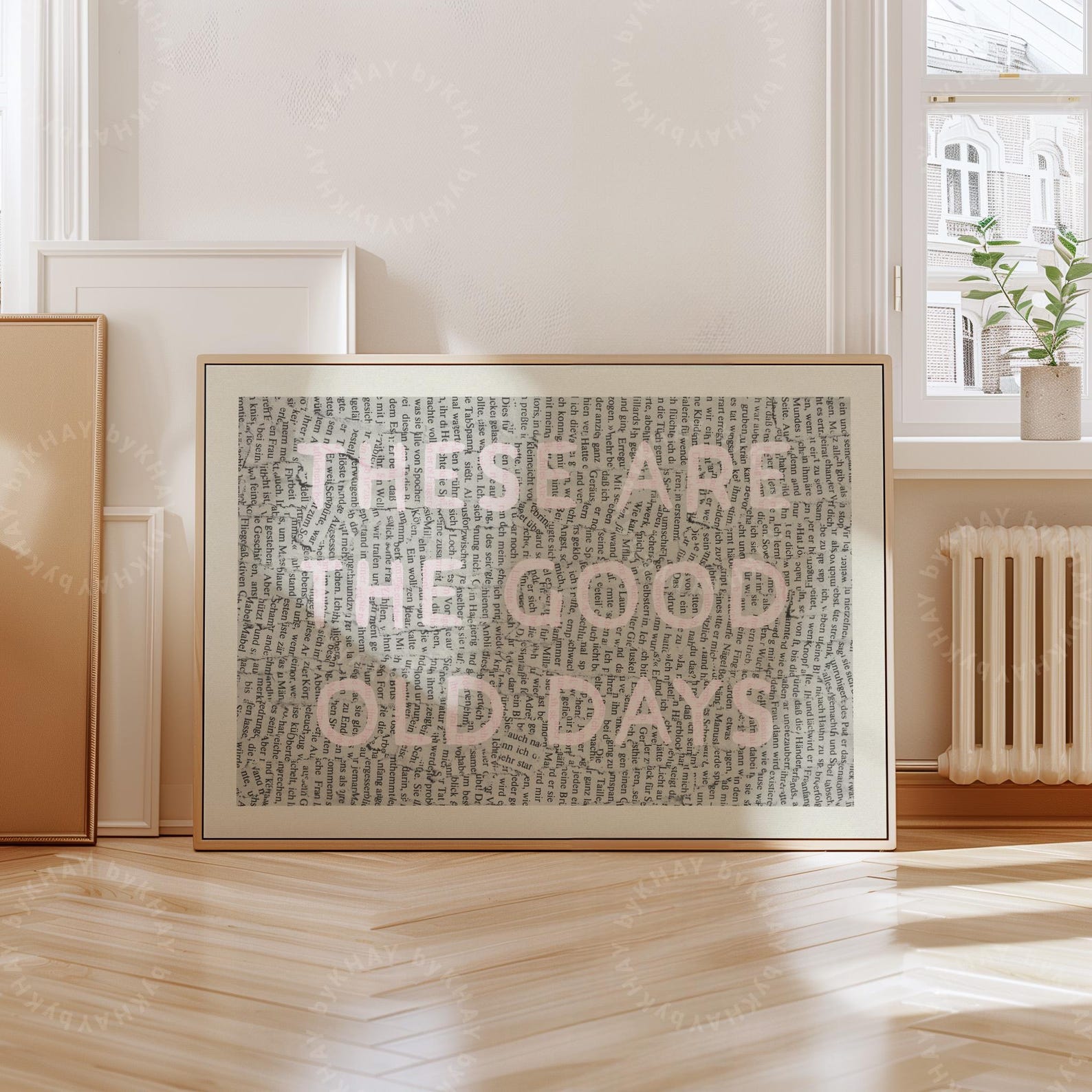 These Are The Good Old Days Digital Art Poster