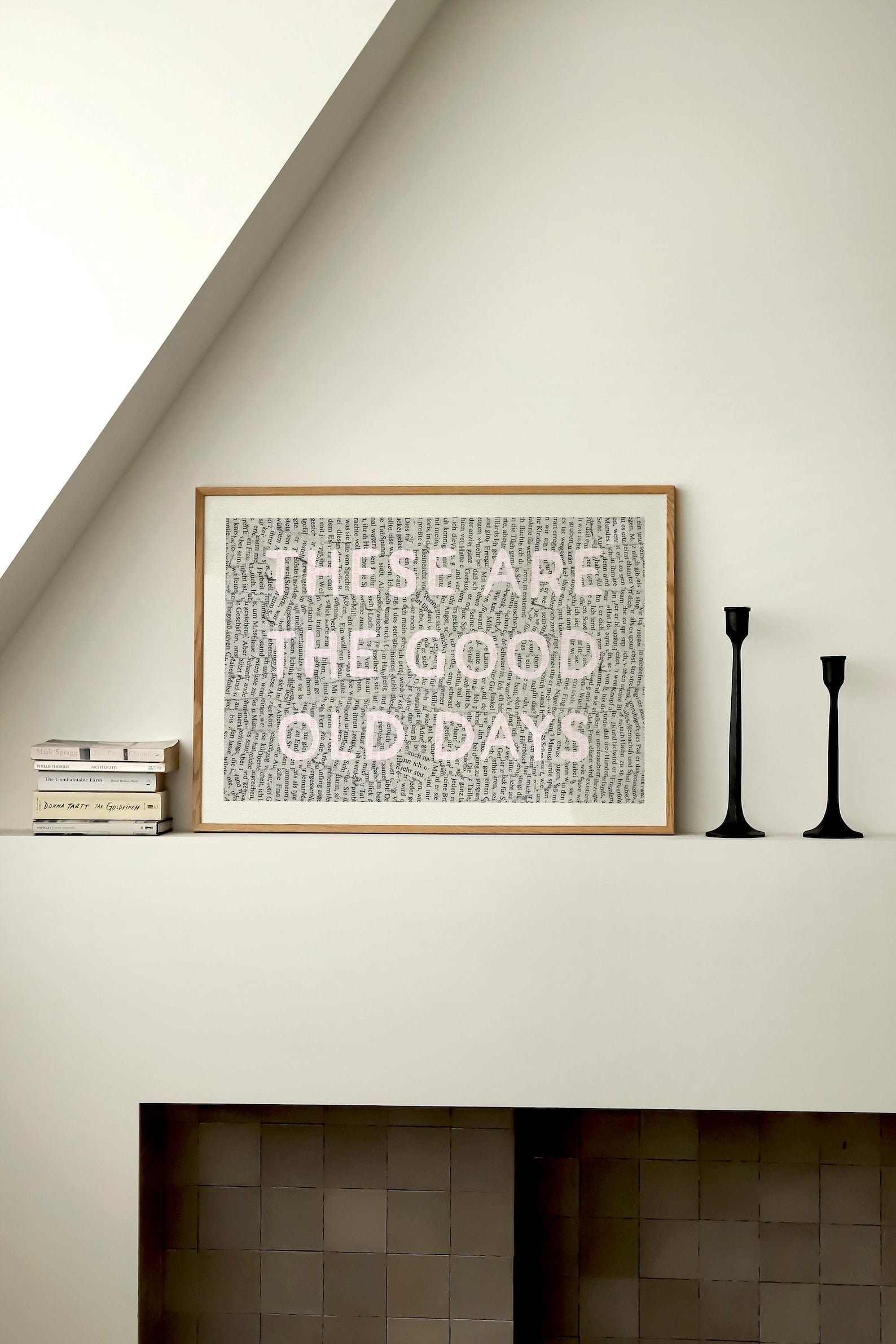 These Are The Good Old Days Digital Art Poster