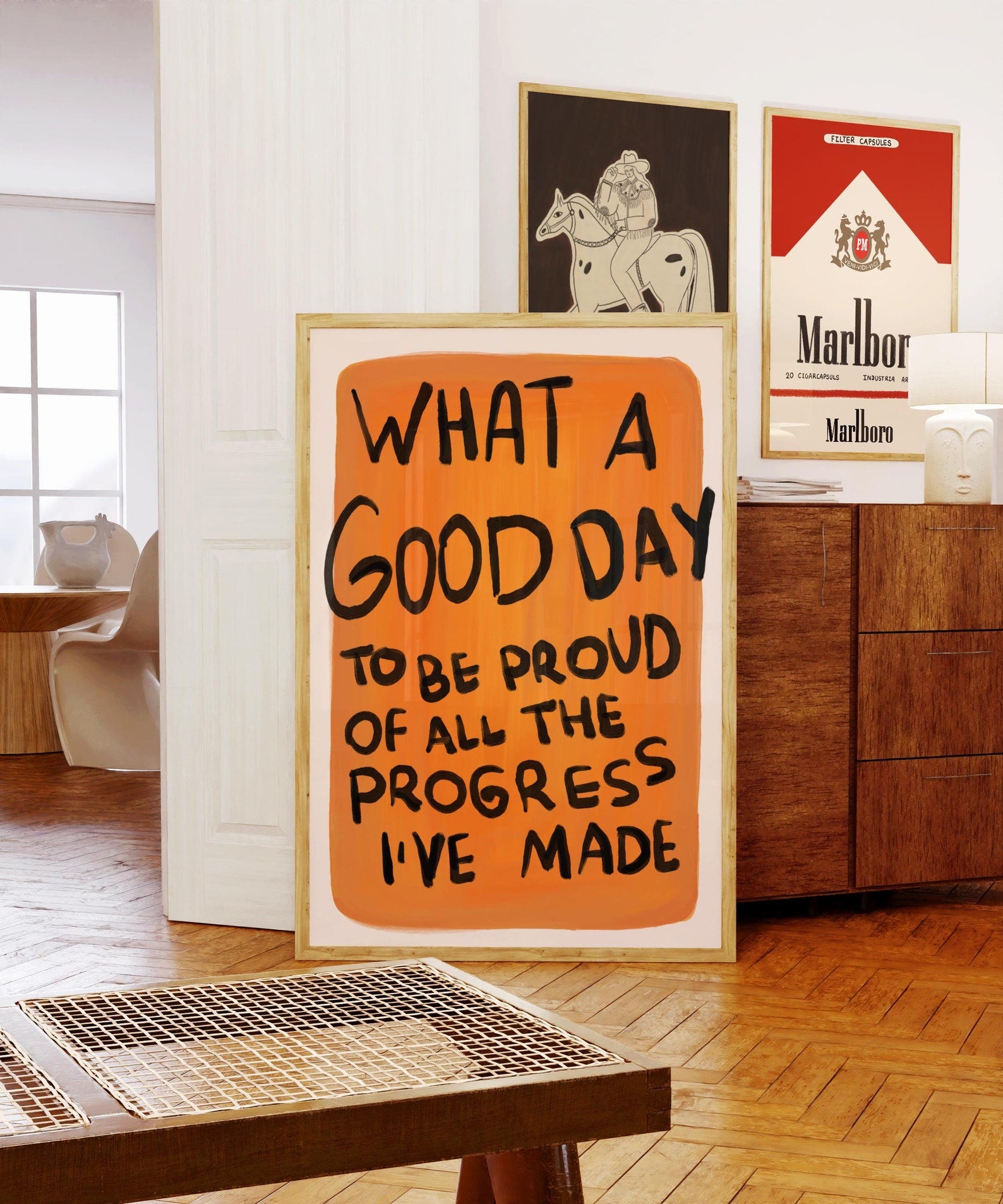 Good Day, Proud Me Digital Art Poster
