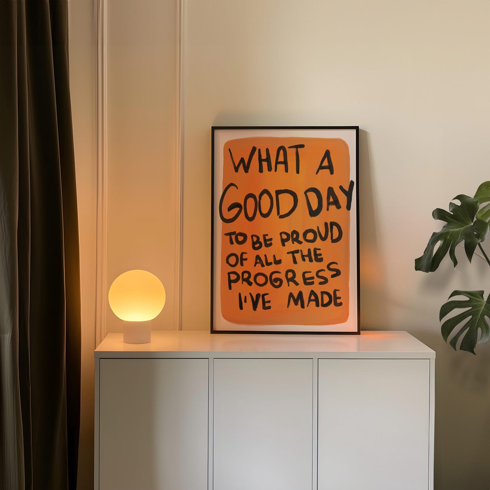 Good Day, Proud Me Digital Art Poster