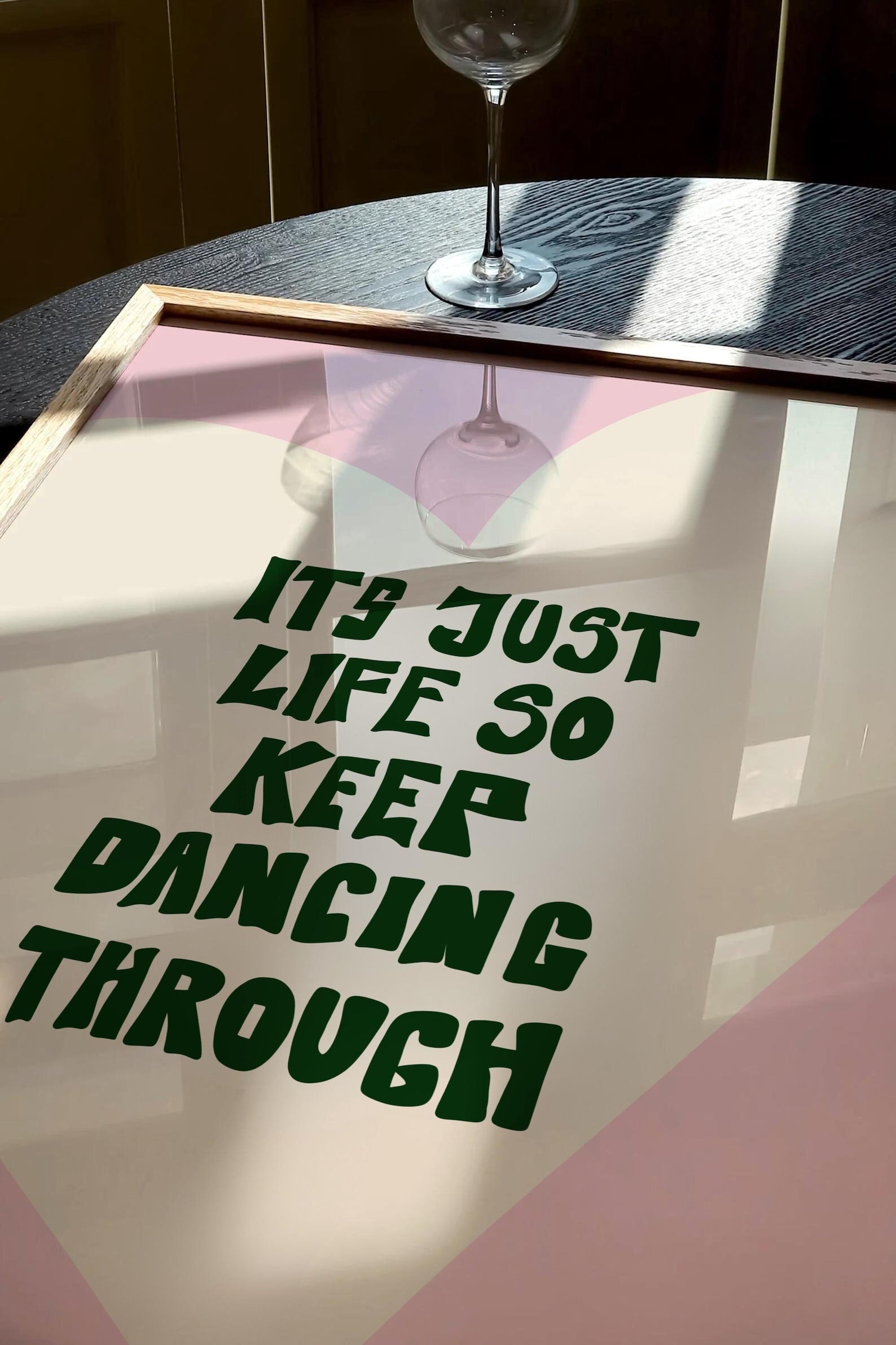 Dancing Through Life Digital Art Poster