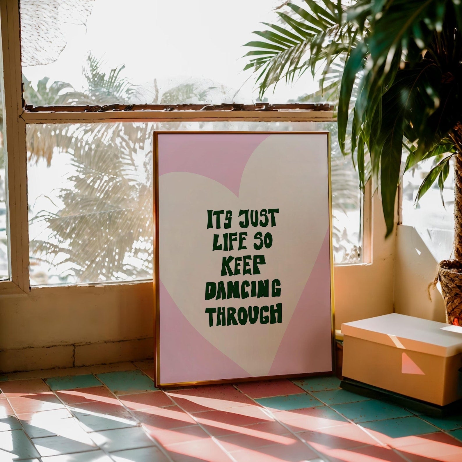 Dancing Through Life Digital Art Poster