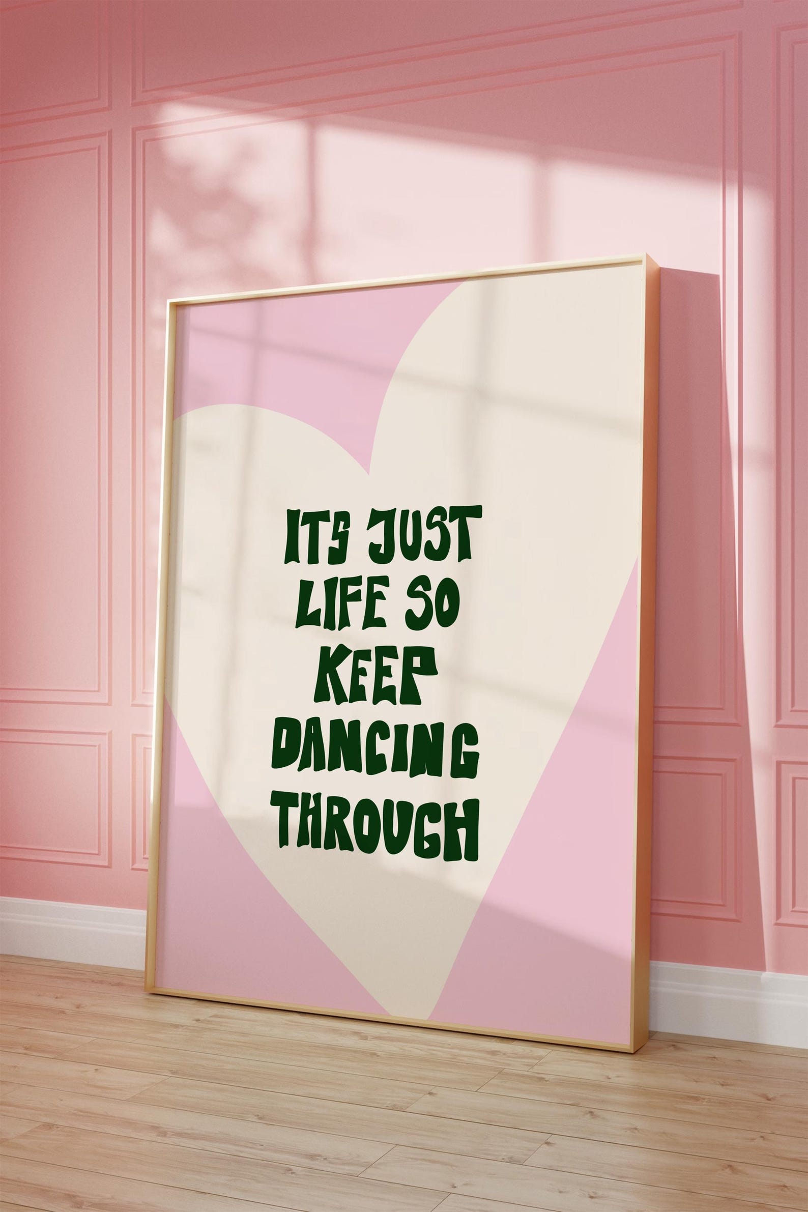 Dancing Through Life Digital Art Poster