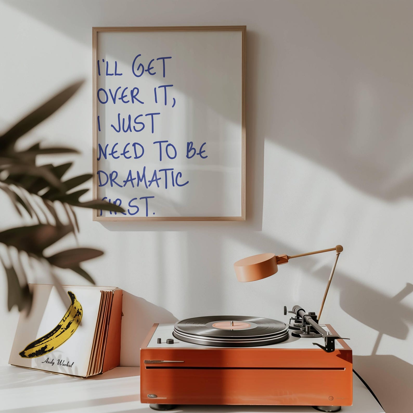 Be Dramatic First Digital Art Poster