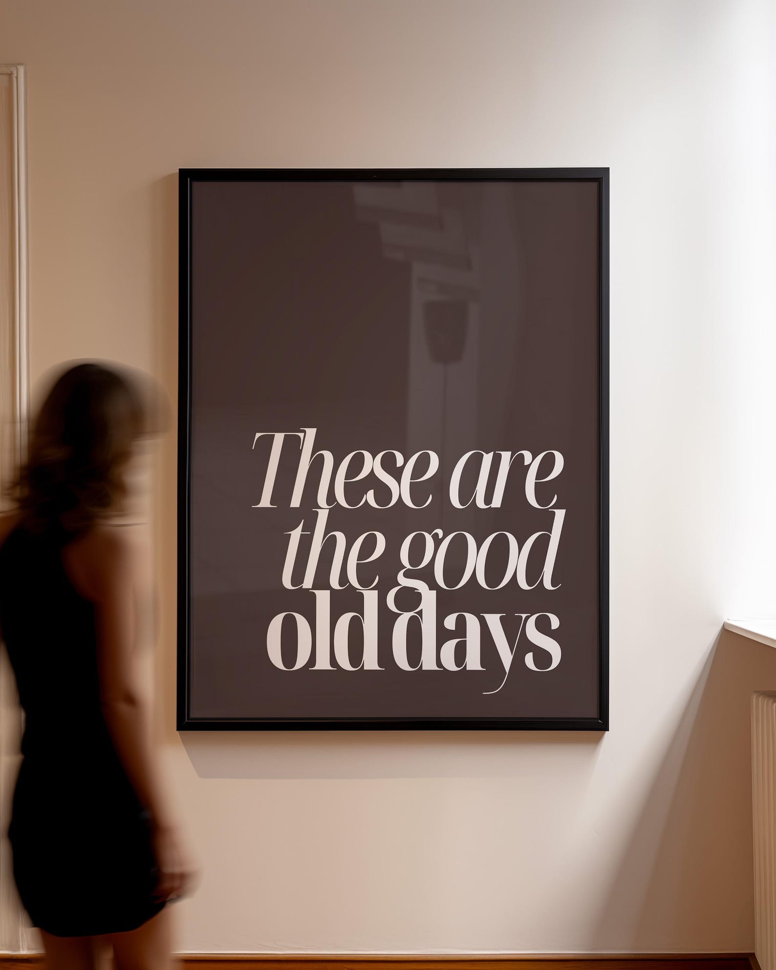 These Are the Good Old Days Digital Art Poster