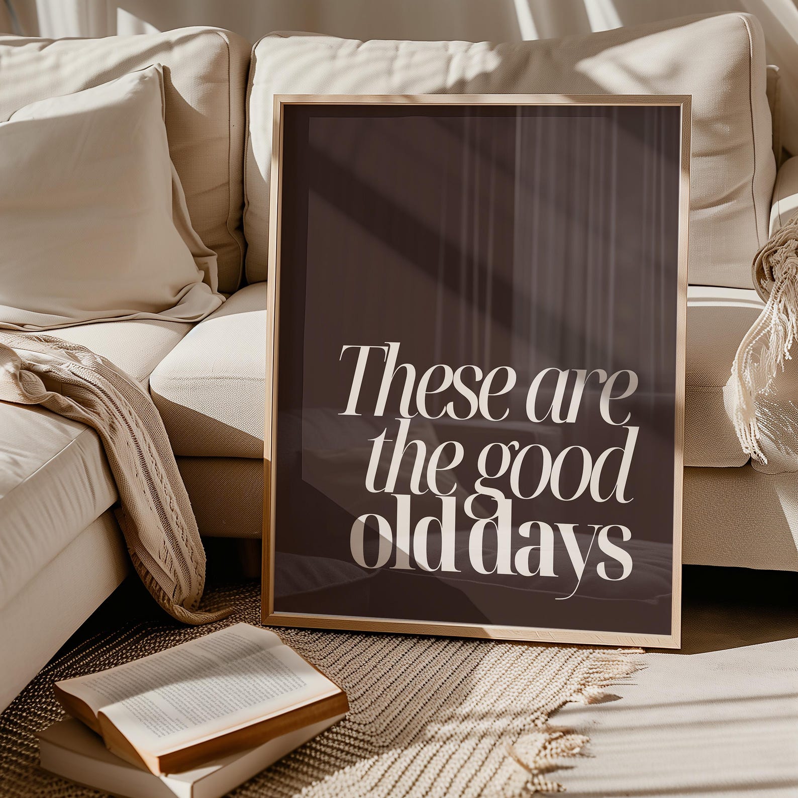 These Are the Good Old Days Digital Art Poster