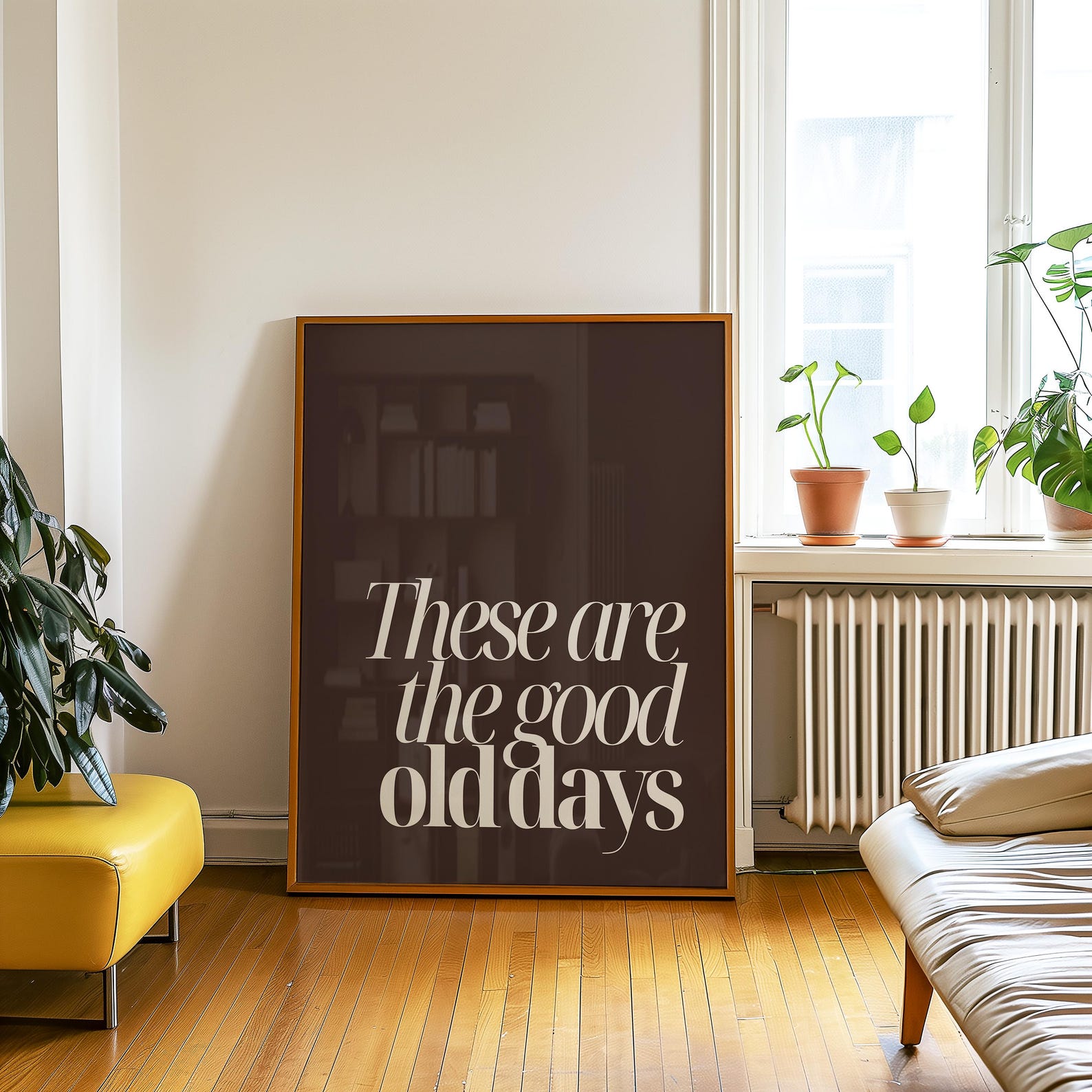 These Are the Good Old Days Digital Art Poster