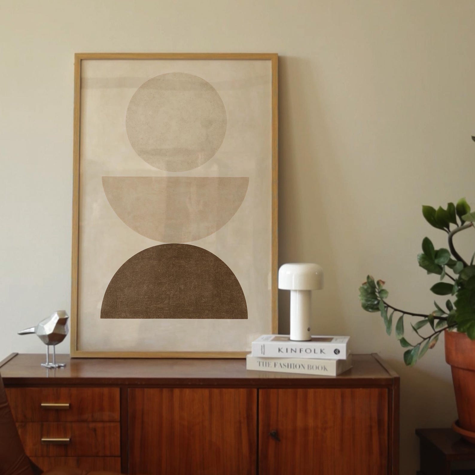 Terrain Forms Digital Wall Painting