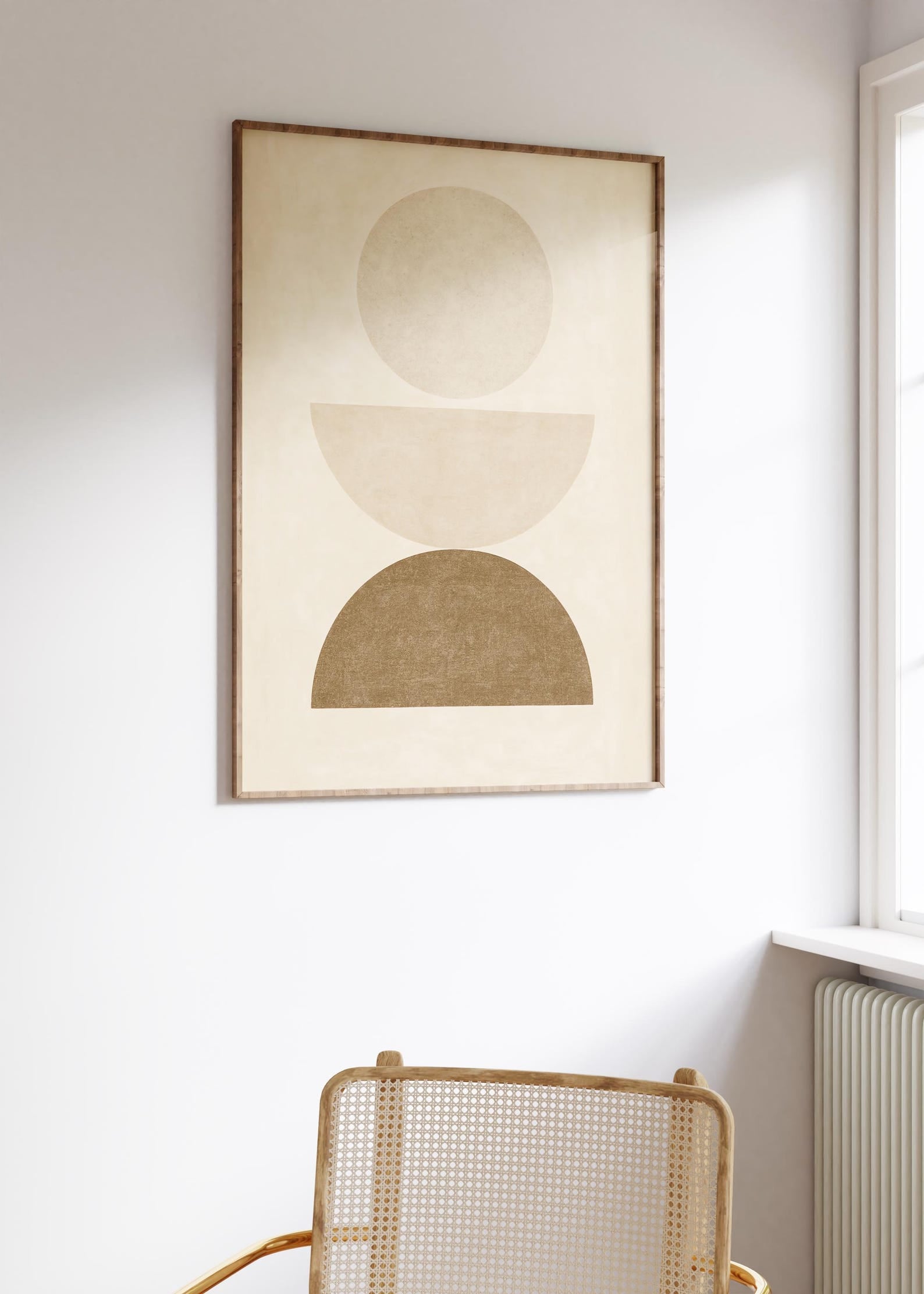 Terrain Forms Digital Wall Painting