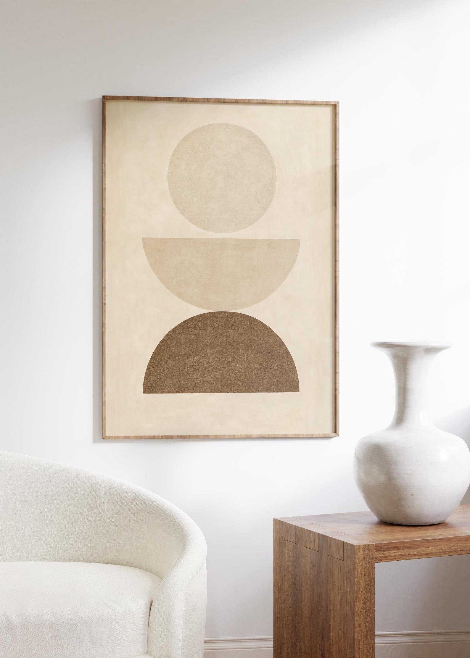 Terrain Forms Digital Wall Painting