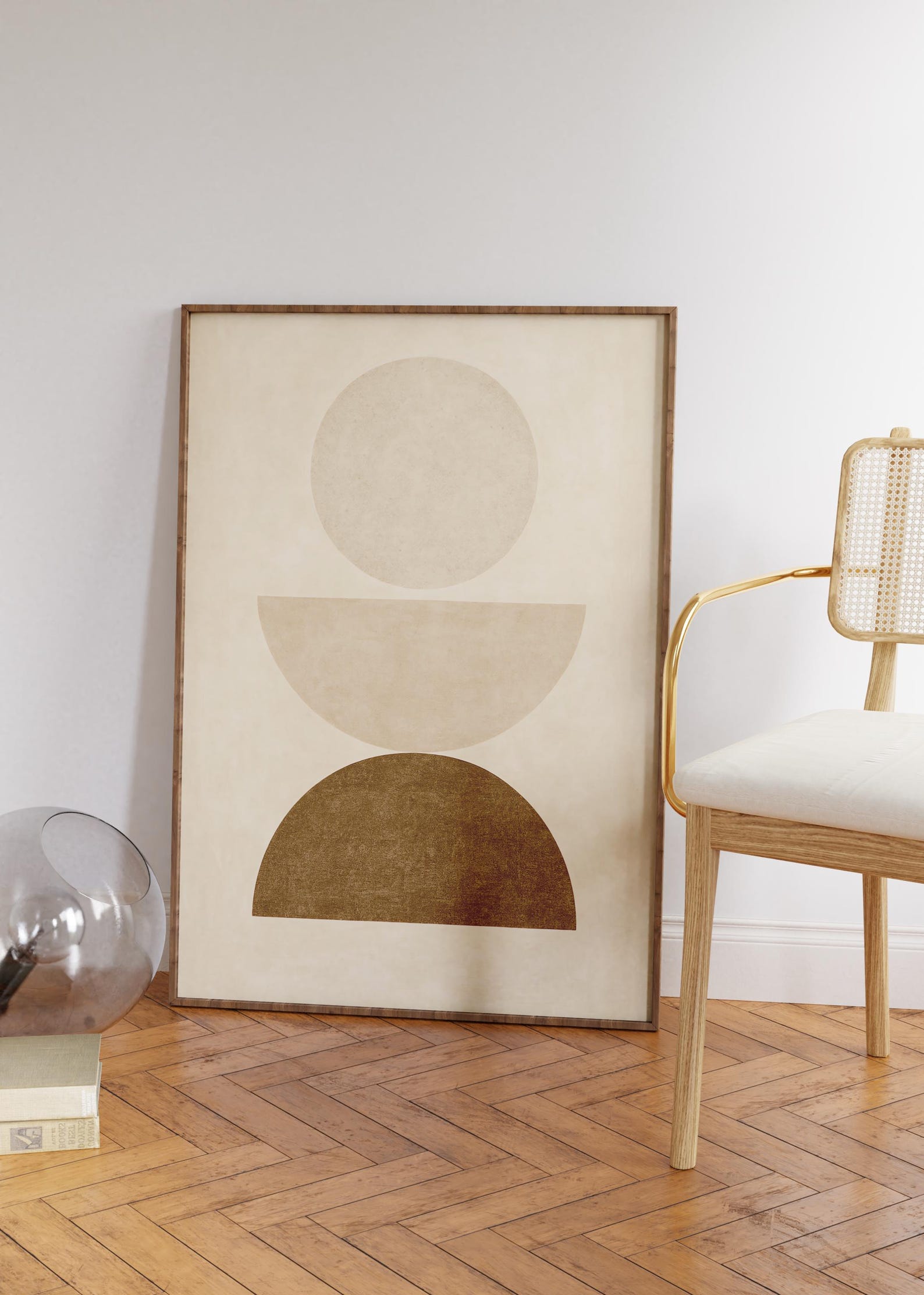 Terrain Forms Digital Wall Painting
