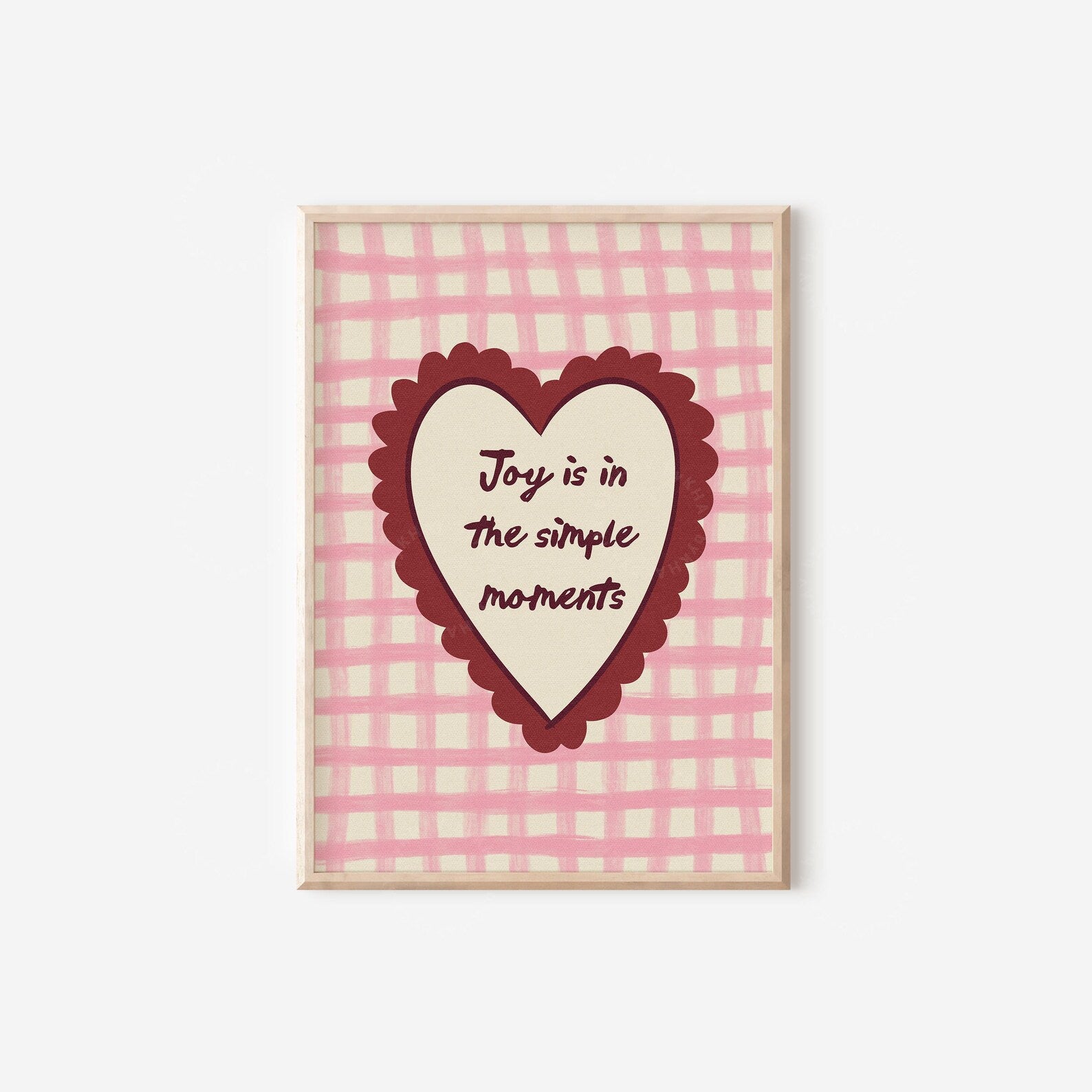 Joy Is in the Simple Moments Digital Art Poster