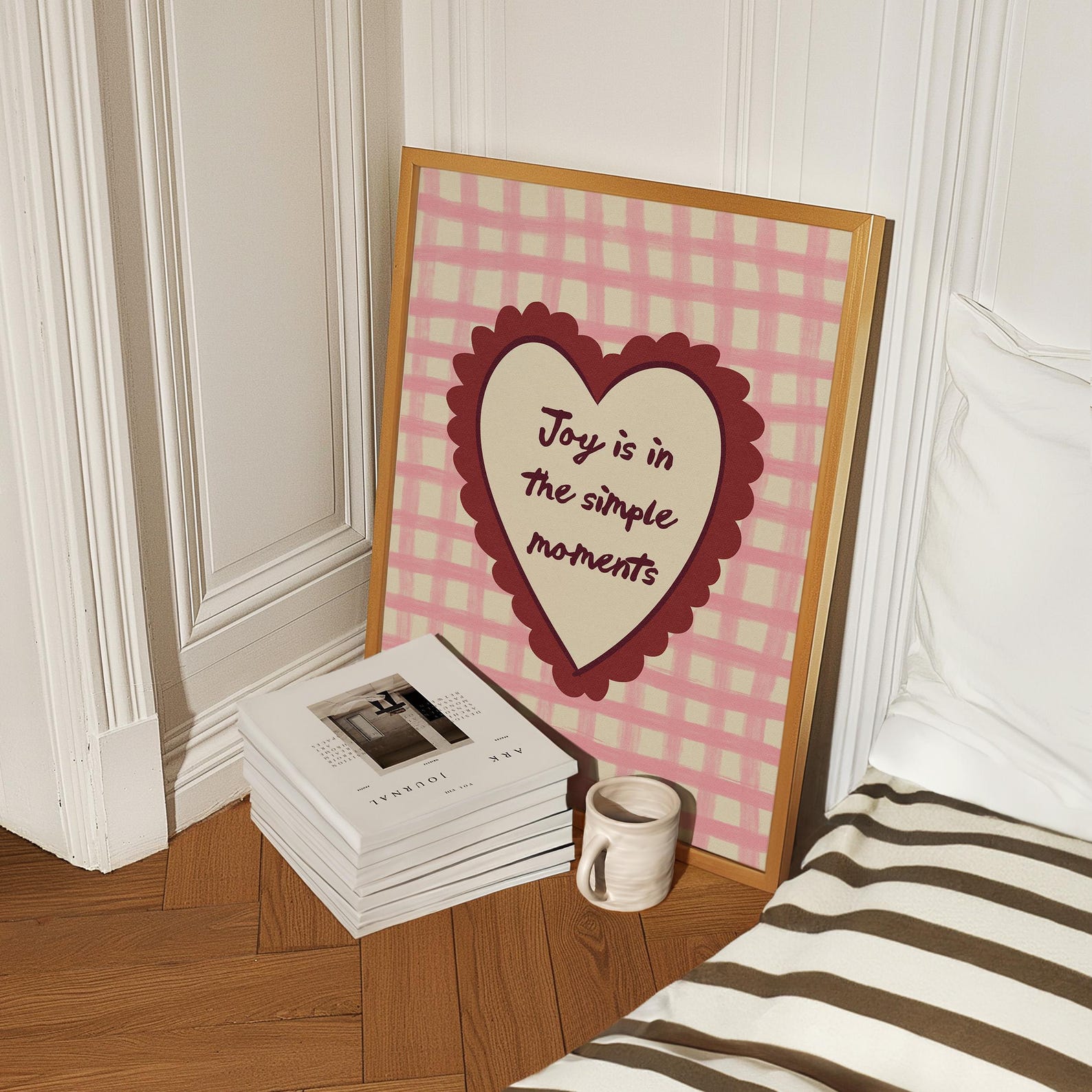 Joy Is in the Simple Moments Digital Art Poster