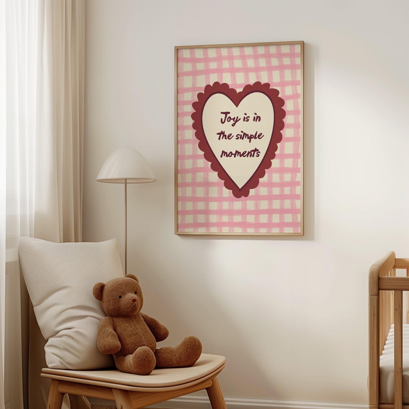 Joy Is in the Simple Moments Digital Art Poster