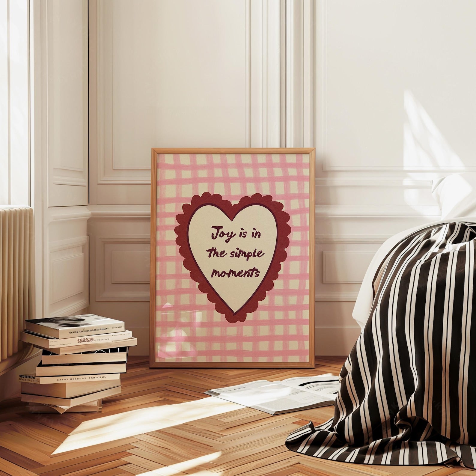 Joy Is in the Simple Moments Digital Art Poster