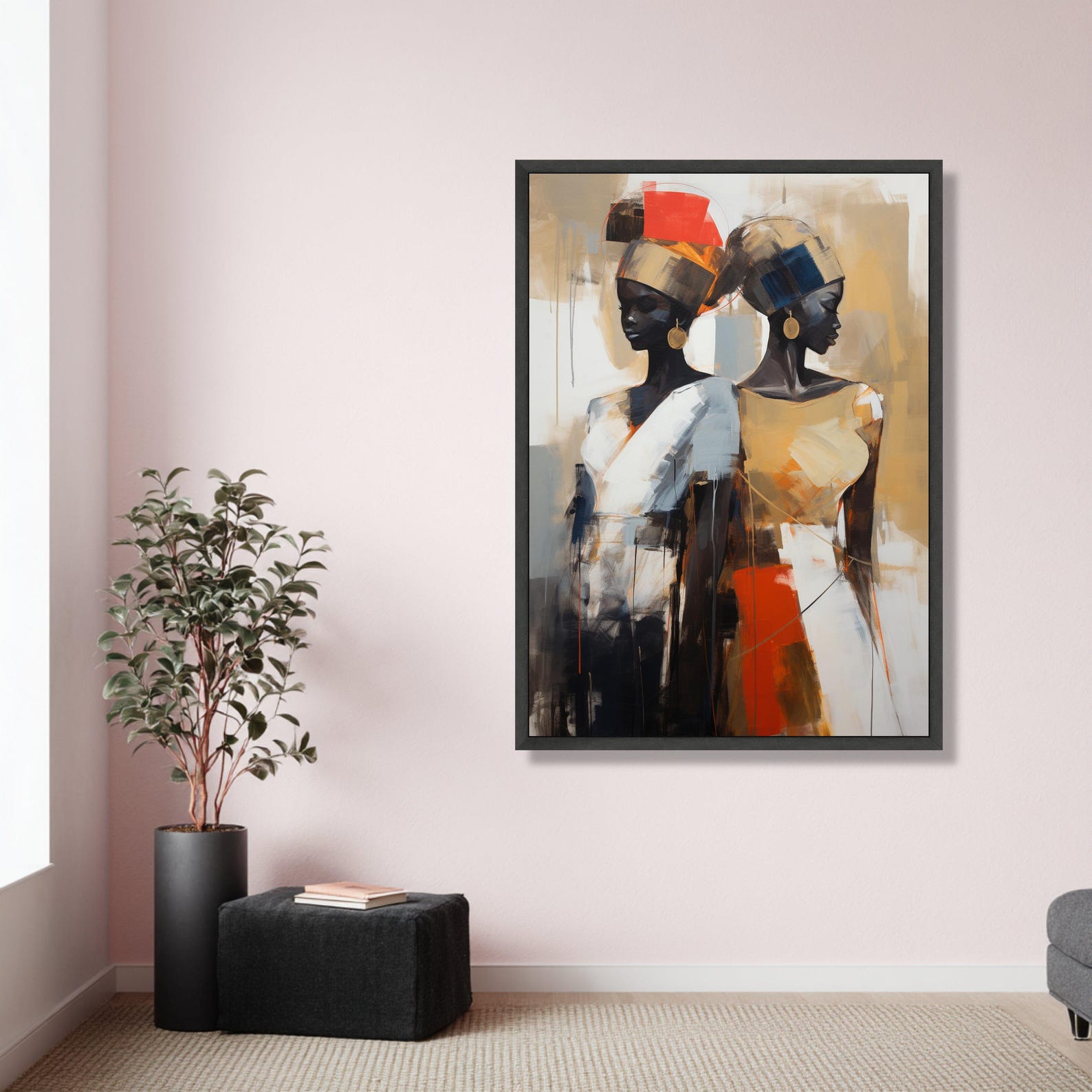 Radiant Essence Digital Wall Painting