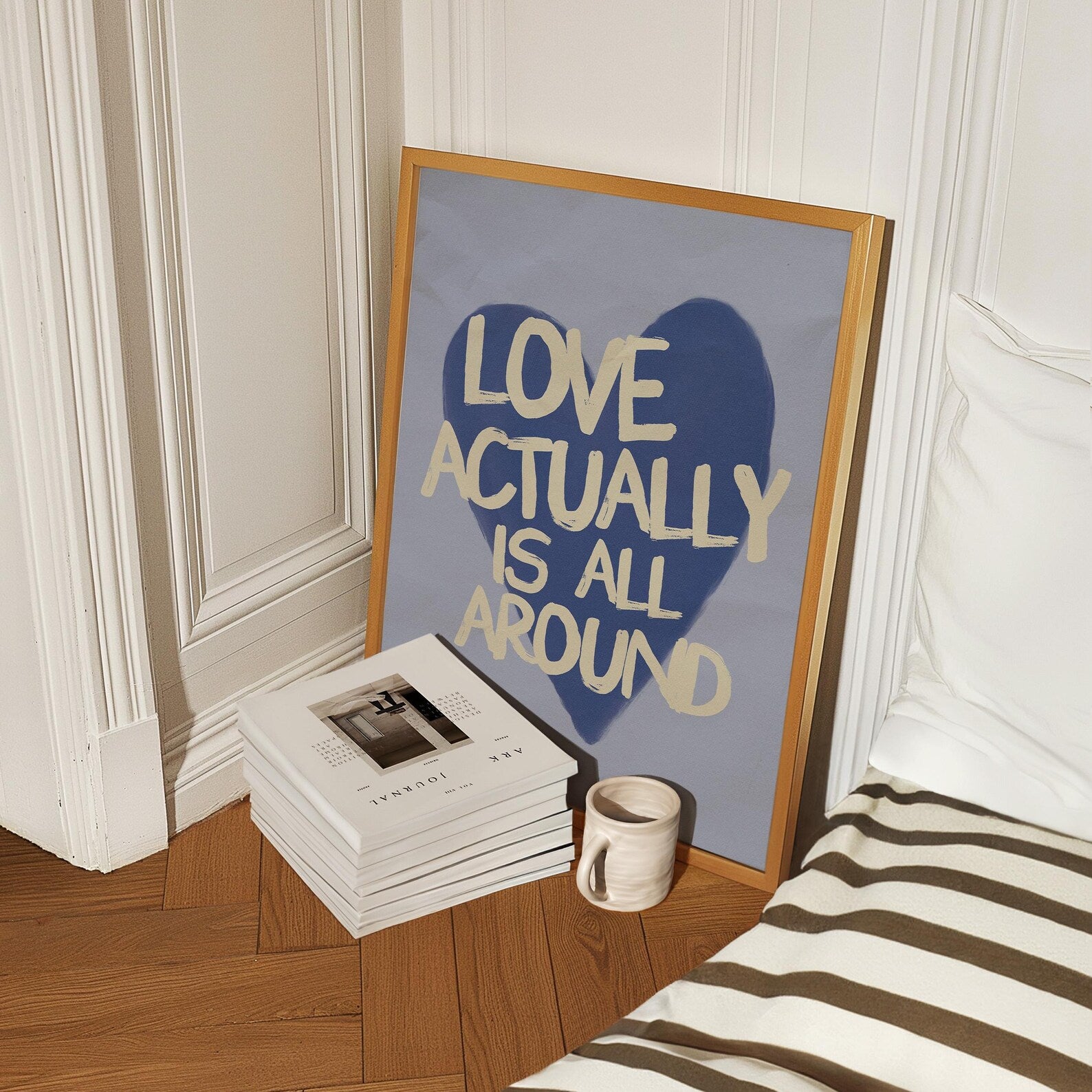 Love Actually Is All Around Digital Art Poster