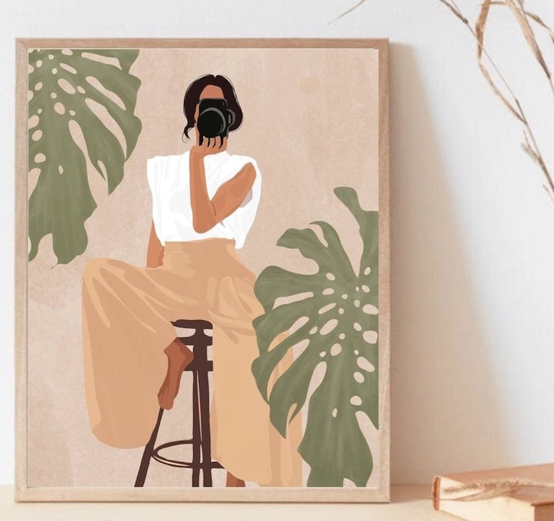 The Art of Self-Reflection Photo Frame - Bare Boho Living