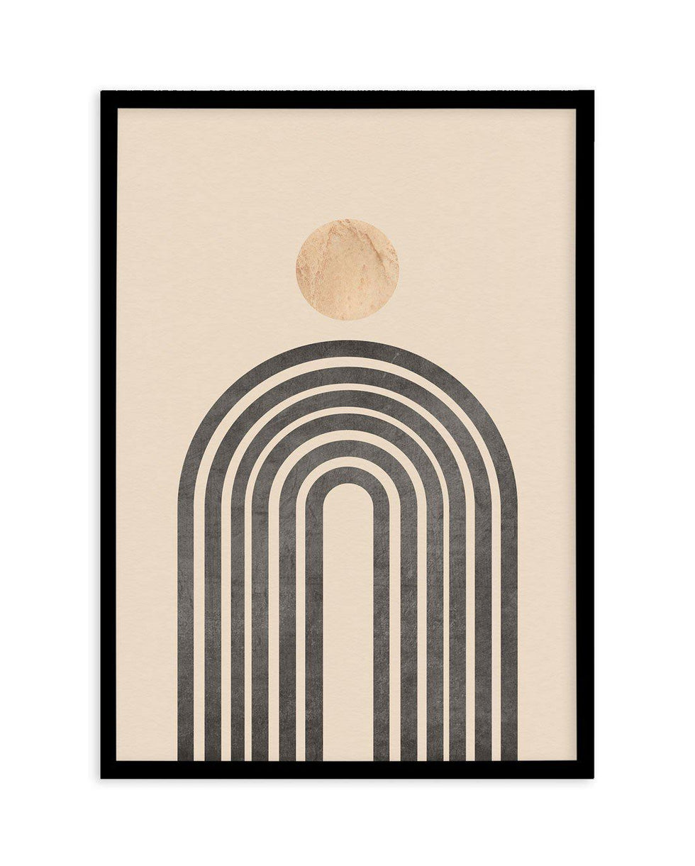 Geometric Line & Dot Digital Wall Painting