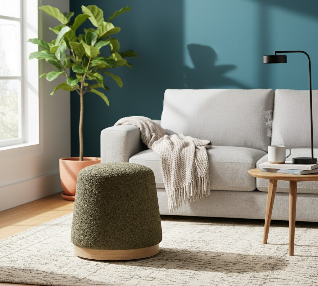 Nestle Boucle Pouf Stool