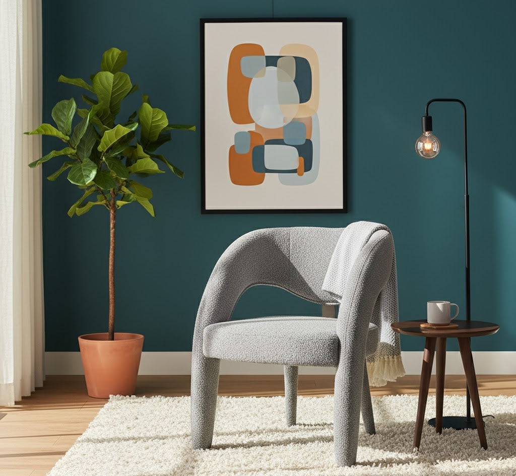 Cressa Boucle Dining Chair